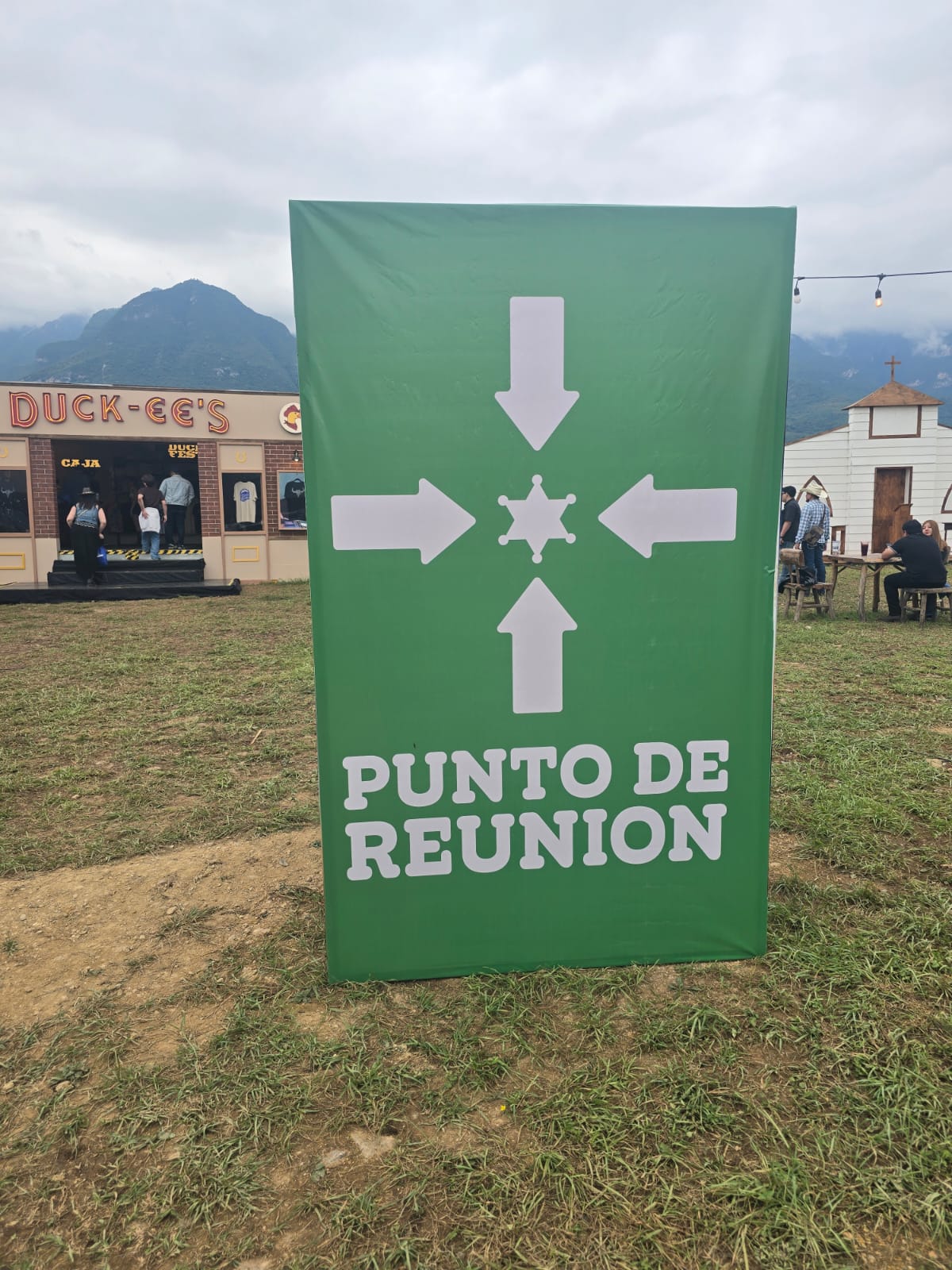 Señal de punto de reunión